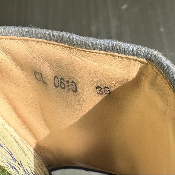 Dior Embroidered Dway Jungle Mules Sandals 36 in Green - Picture 7 of 7